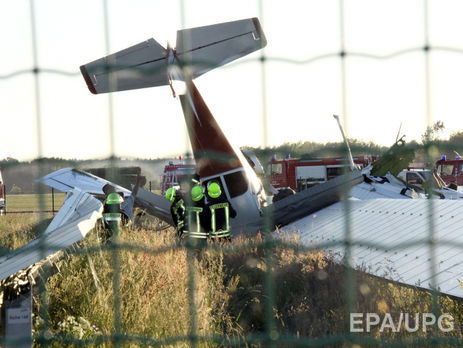 Недалеко от Мадрида разбился легкомоторный самолет