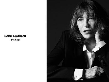 69-летняя Биркин стала лицом модного дома Yves Saint Laurent