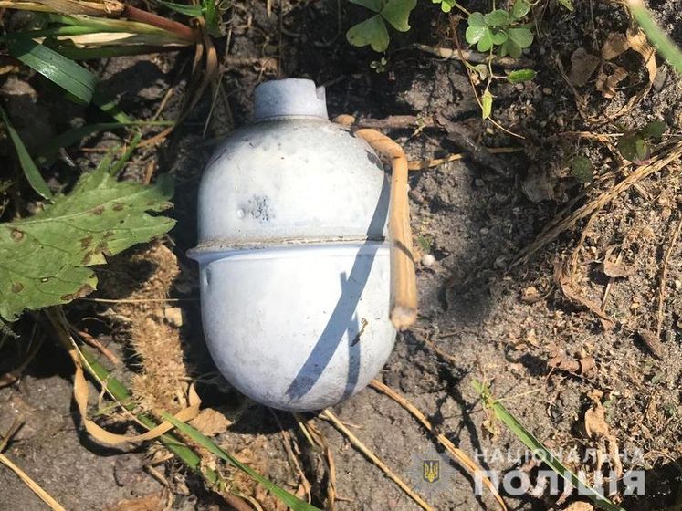 В Киевской области фигурант уголовного производства бросил в правоохранителей две гранаты – полиция