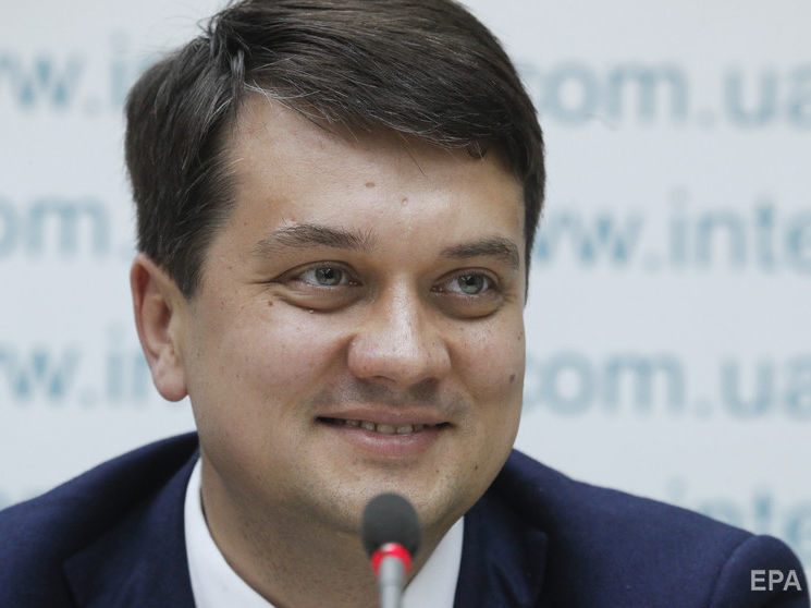 ﻿Разумков "привітав" народних депутатів із першим випадком кнопкодавства, виявленим у Раді нового скликання