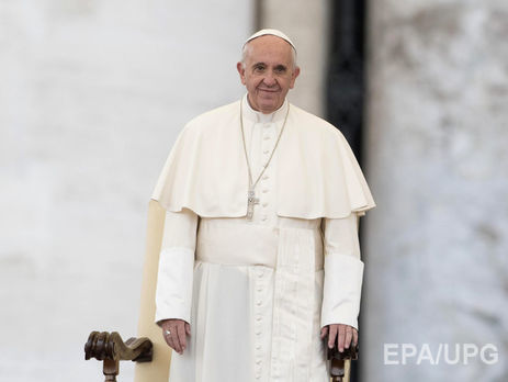 Папа Римский объявил 24 апреля общеевропейский сбор помощи для Украины