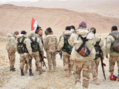 Сирийские военные освободили от боевиков ИГИЛ город Аль-Карьятейн