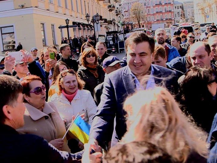 Саакашвили: Порошенко пообещал мне публично отреагировать на назначение Стоянова прокурором Одесской области