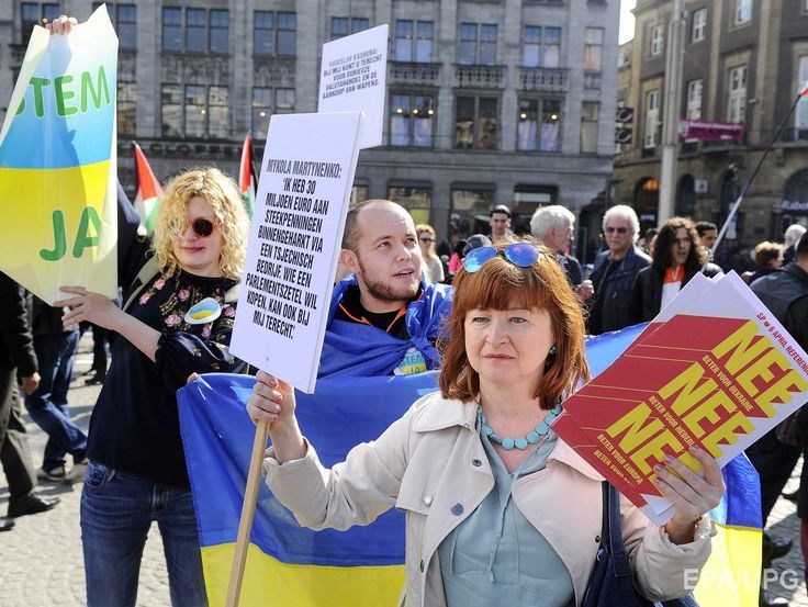 The Wall Street Journal: Референдум в Нидерландах по ассоциации с Украиной может стать ударом для ЕС