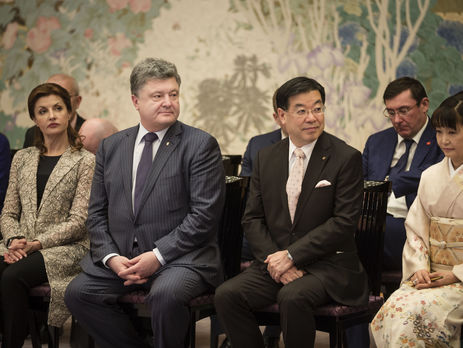 Порошенко: 2017-й будет объявлен годом Японии в Украине 