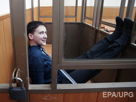 Савченко уже объявляла сухую голодовку в марте