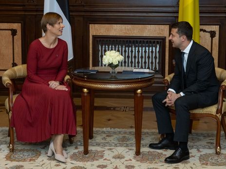 ﻿Президентка Естонії про завершення війни на Донбасі: Це не може статися ціною суверенітету України