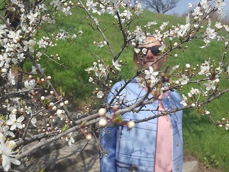 Осадчая гуляет по Одессе. Фото