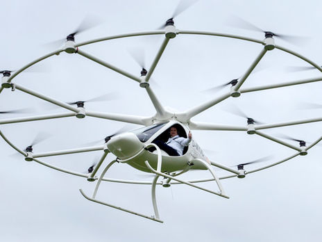 В Германии представили гибрид вертолета и дрона. Видео