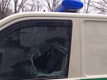 В Запорожской области неизвестные обстреляли авто инкассаторов