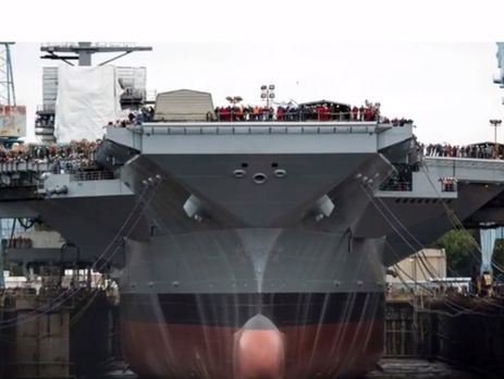 Авианосец нового поколения стоимостью $12,9 млрд пополнит флот США