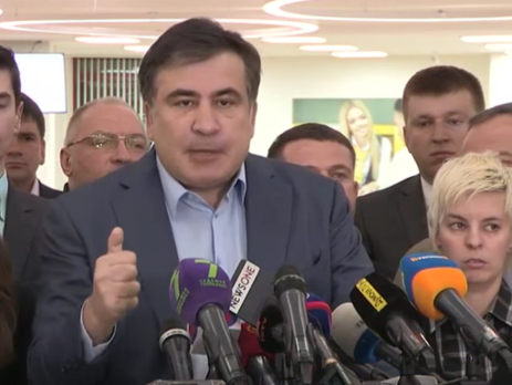 Саакашвили: Я присоединяюсь к инициативе Кличко создать правительство народного доверия