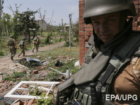 Спикер АП Мотузяник: За минувшие сутки в зоне АТО были ранены трое украинских военных и один мирный житель