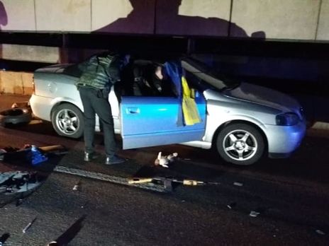 Угрожавший взорвать мост в Киеве Белько повредил полицейский квадрокоптер