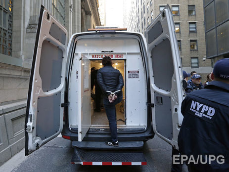 В Нью-Йорке прошла акция протеста против Трампа. Фоторепортаж