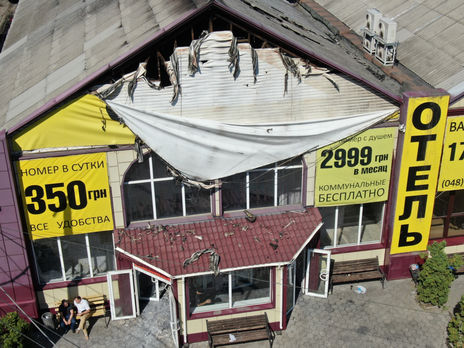 ﻿Пожежа в одеському готелі 