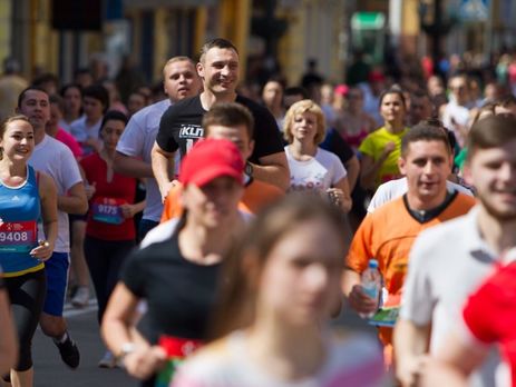 В Киеве прошел благотворительный марафон