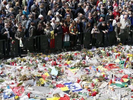 В Брюсселе прошел Марш против террора и ненависти. Фоторепортаж