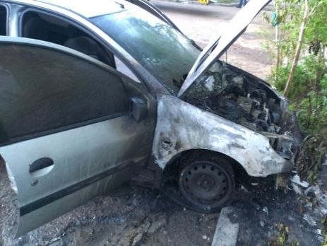 В Одесской области подожгли машины пограничников