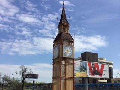 В Киеве презентовали пятиметровый цветочный 