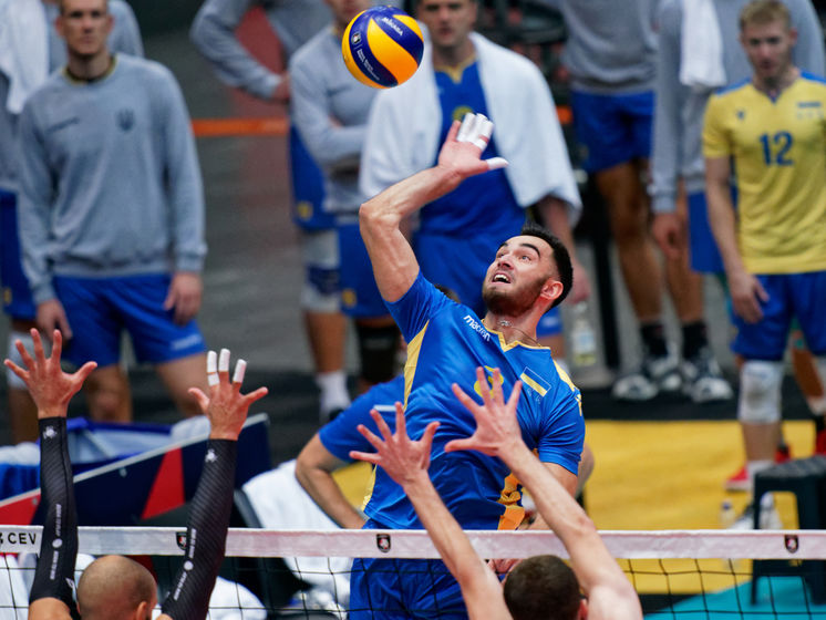 Волейболисты сборной Украины впервые в истории пробились в четвертьфинал чемпионата Европы