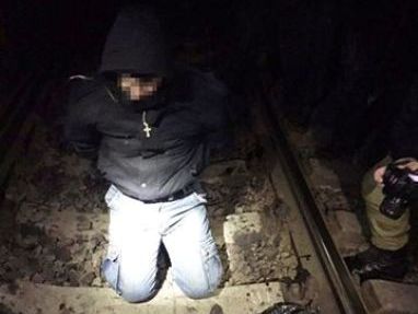 СБУ: За попытку диверсии на железной дороге террориста осудили на пять лет