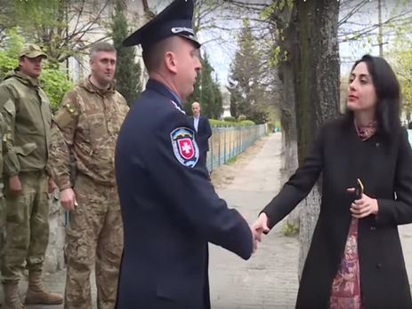 Деканоидзе посетила штаб по противодействию незаконной добыче янтаря в Ровенской области. Видео