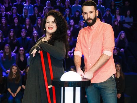 Писанка пришла на съемки шоу на костылях