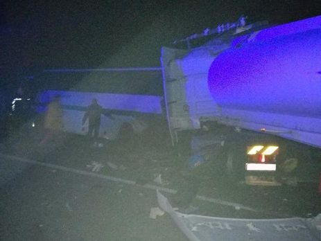 В результате ДТП в Житомирской области девять человек погибли, 11 травмированы