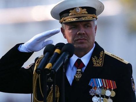 Военная прокуратура вызвала на допрос в Киев командующего Черноморским флотом РФ