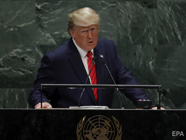 Трамп в ООН: Настало время, чтобы иранские лидеры перестали угрожать миру