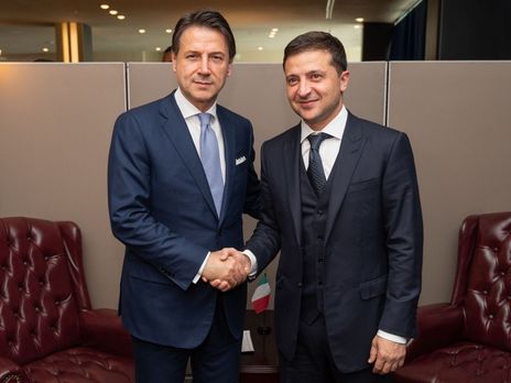 Зеленский пригласил Конте в Украину и обсудил с ним дело Маркива