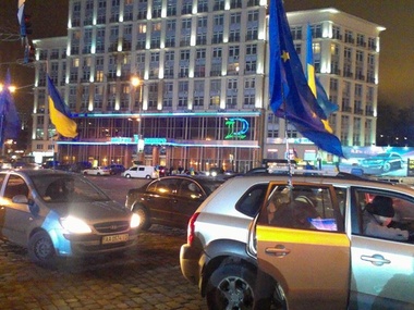 Европейские протесты украинцев в глазах российских СМИ