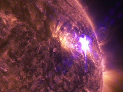 NASA показало кадры солнечной вспышки сверхвысокой четкости. Видео 