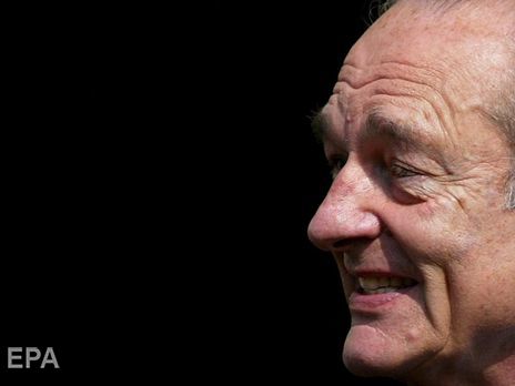 ﻿Помер колишній президент Франції Ширак