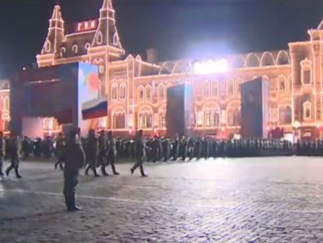 В Москве репетировали парад
