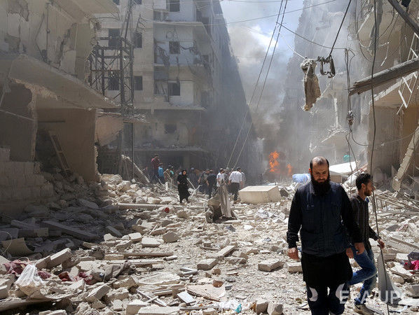 Государственное агентство Сирии: 16 человек погибли в результате обстрела мечети в Алеппо