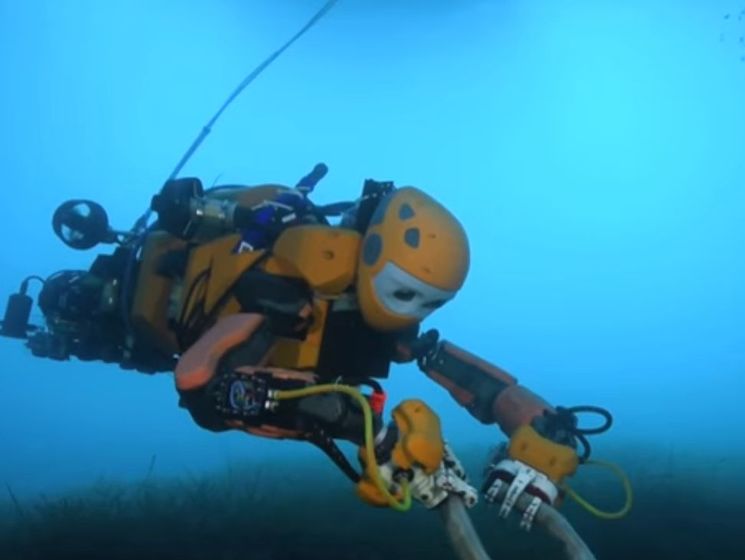 В США сконструировали робота для исследования глубин океана. Видео