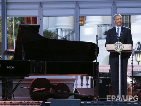 Президент США Барак Обама организовал в Белом доме джазовый концерт