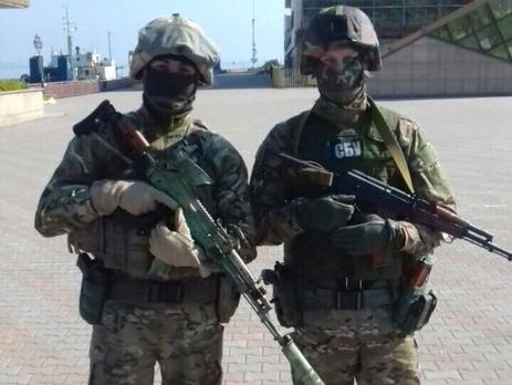 Спецназ СБУ патрулирует улицы Одессы