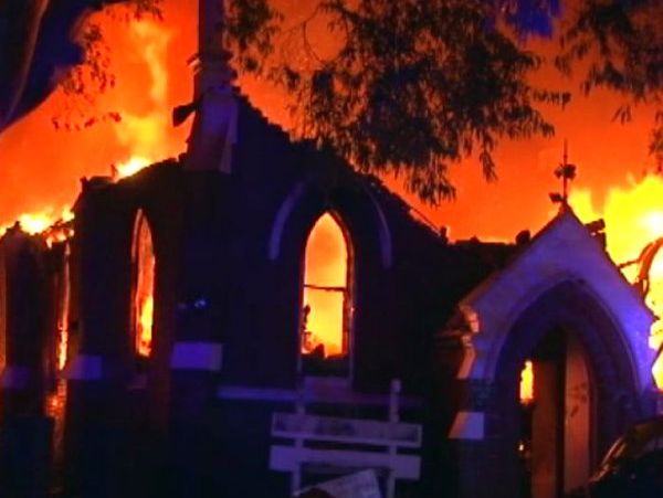 В Сиднее сгорела православная церковь