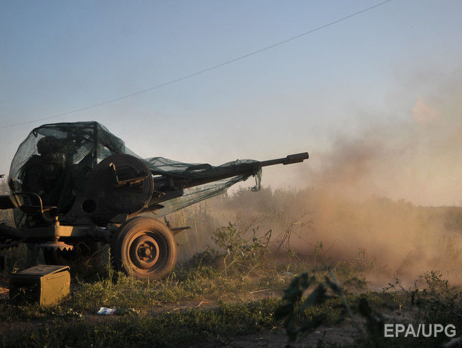 Штаб АТО: Террористы на Донбассе шесть раз открывали огонь на Пасху