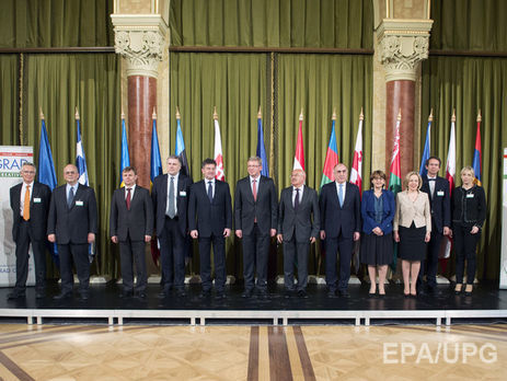 На встрече Вышеградской четверки со странами 