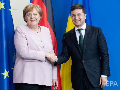 ﻿Зеленський цінує величезний особистий внесок Меркель – посол України