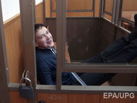 Савченко: Анкета для экстрадиции вызвала у меня дикий хохот