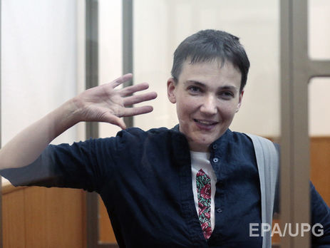 Полозов: Савченко может возобновить сухую голодовку, если в ближайшее время не вернется в Украину