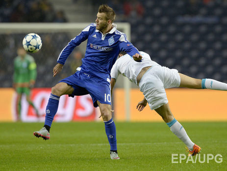 Ярмоленко дисквалифицирован на три матча – СМИ