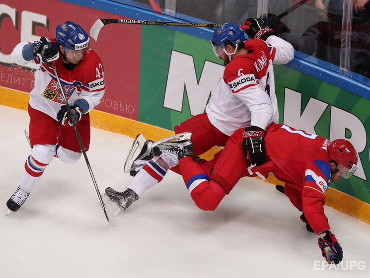 Чемпионат мира по хоккею: Чехия 3:0 Россия. Видеотрансляция