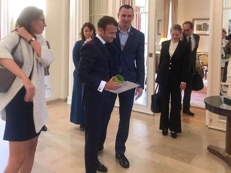 ﻿Сенцов про зустріч із Макроном: Запитав, чи розуміє він справжні цілі Путіна. Відповіді мене задовольнили