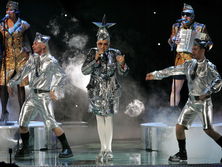 Костюм Сердючки стал одним из экспонатов выставки в музее группы АВВА